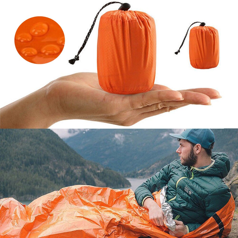 New High Quality Lightweight Camping Sleeping Bag Outdoor Emergency Sleeping Bag With Drawstring Sack For Camping Travel Hiking