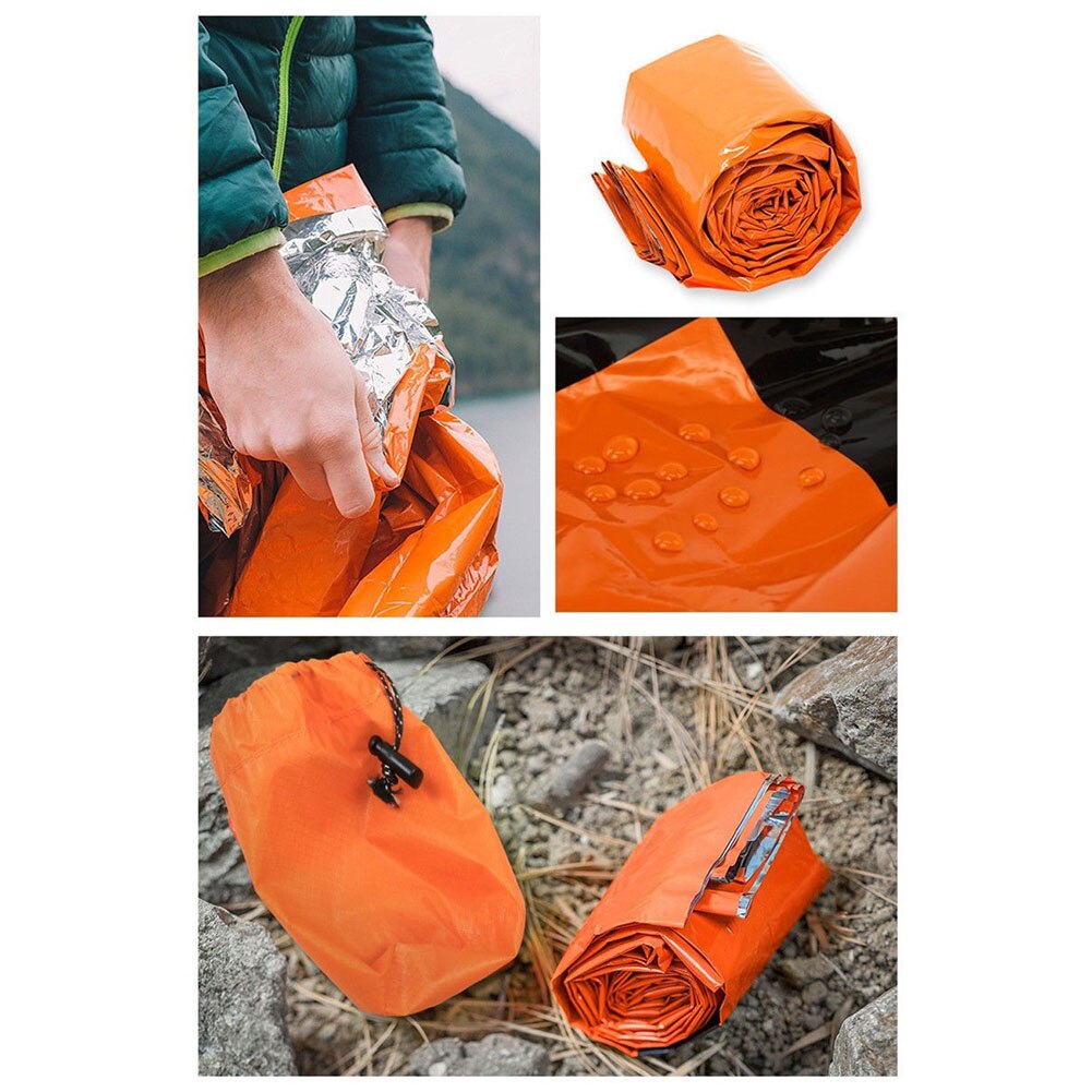 New High Quality Lightweight Camping Sleeping Bag Outdoor Emergency Sleeping Bag With Drawstring Sack For Camping Travel Hiking