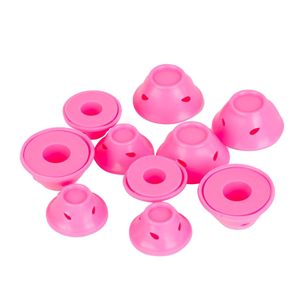 10/20/30pcs Magic Hair Care Rollers for Curlers Sleeping No Heat Soft Rubber Silicone Hair Curler Twist Hair Styling DIY Tool