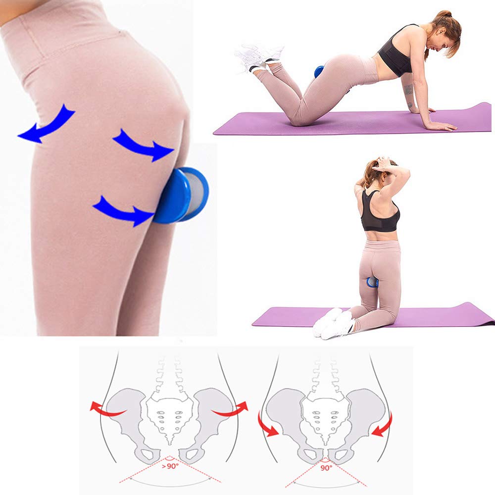 Pelvic Floor Muscle Inner Thigh Buttocks Exerciser Hip trainer Home Fitness Beauty Equipment Bodybuilding Bladder Control Device