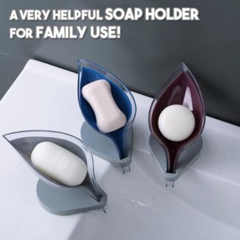 Leafology Draining Soap Holder Dish ( 2 Pcs)