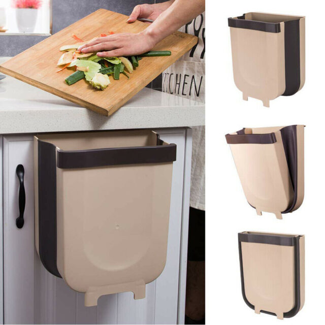 Foldable Hanging Kitchen Trash Can