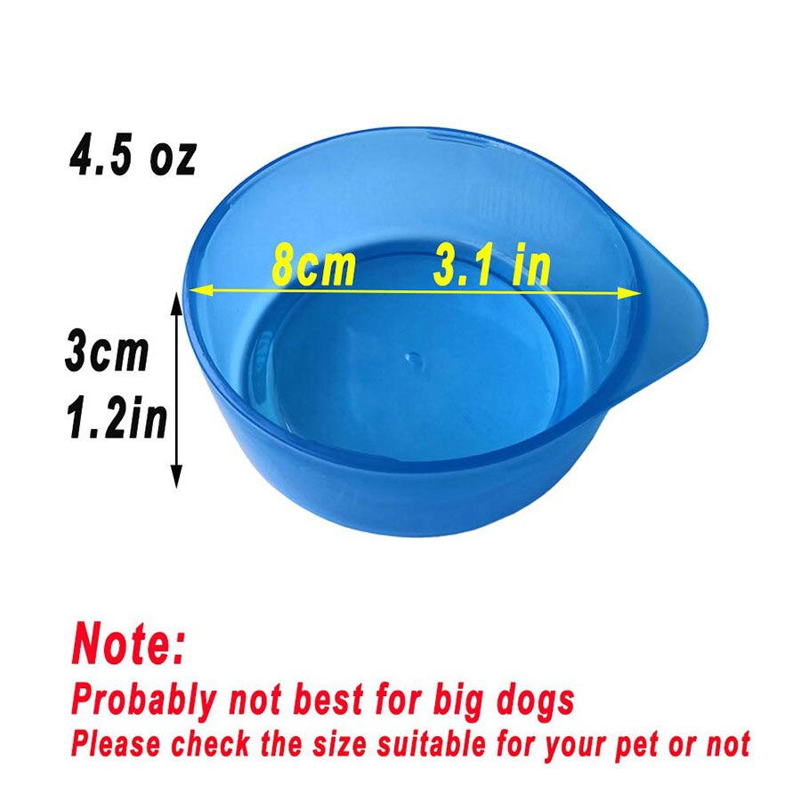 Portable Dog Water Bottle Food Container 3 in 1 Travel Pet Bowl For Puppy Cat Outdoor Drinking Bowl Water Food Dispenser Feeder