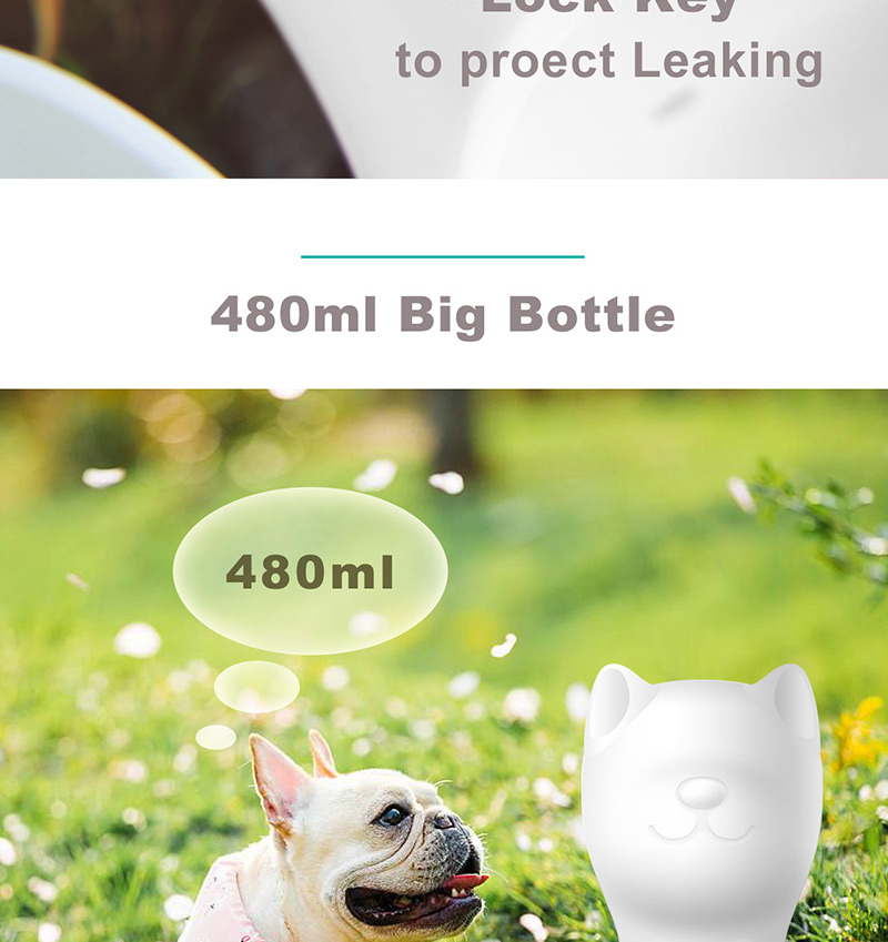 Portable Pet Dog Water Bottle For Small Large Dogs Travel Puppy Cat Drinking Bowl Outdoor Pet Water Dispenser Feeder Pet Product