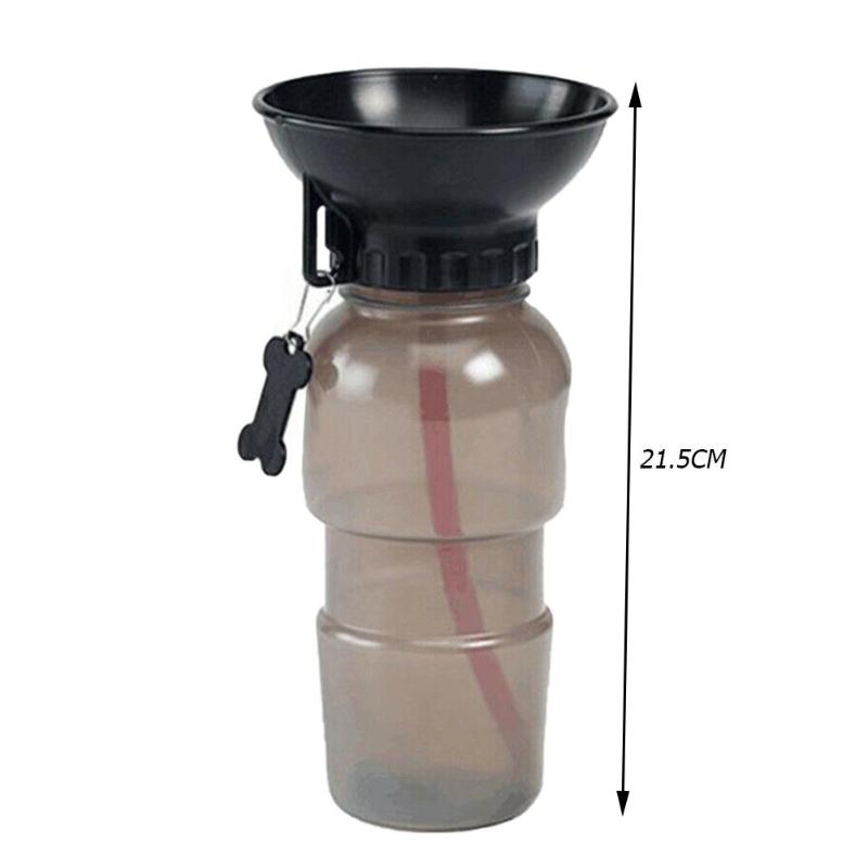 500ml Dog Water Bottle Pet Puppy Cat Sport Portable Travel Outdoor Dogs Water Bowl Drinker Drinking Water Mug Cup Dispenser