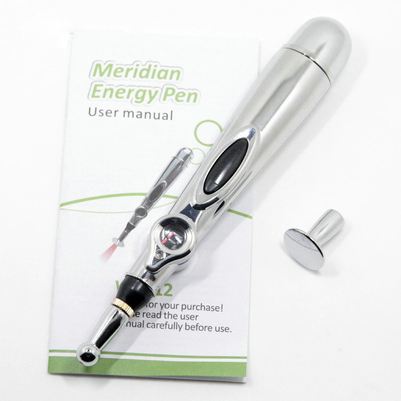 2019 Electronic Acupuncture Pen Electric Meridians Laser Therapy Heal Massage Pen Meridian Energy Pen Relief Pain Tools