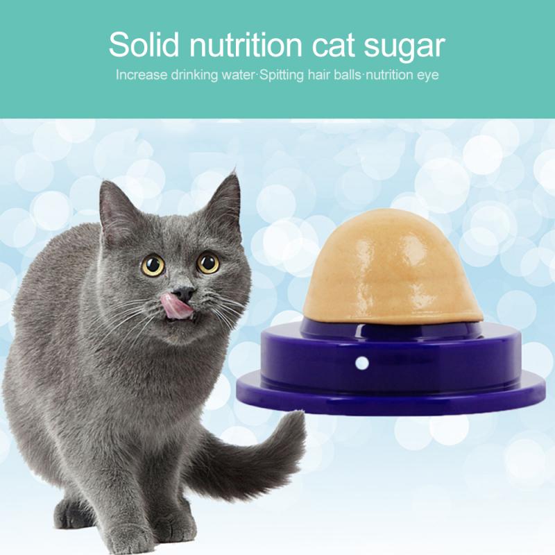 Healthy Cat Nutrition Candy Cat Snacks Cat Healthy Snack Ball Catnip Nutrition Gel Energy Ball Increase Drinking Water Help Tool
