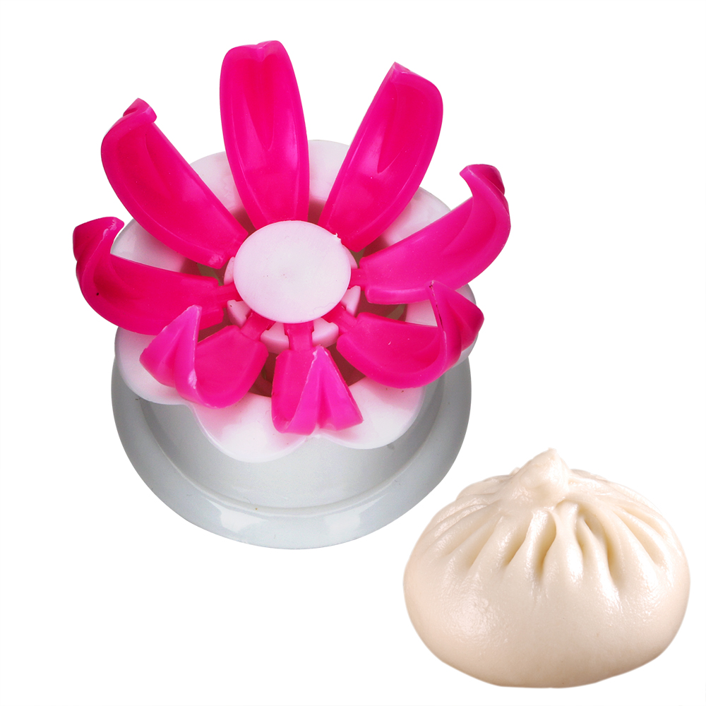 HOOMIN DIY Pastry Pie Dumpling Maker Chinese Baozi Mold Baking and Pastry Tool Steamed Stuffed Bun Making Mould 1Pcs
