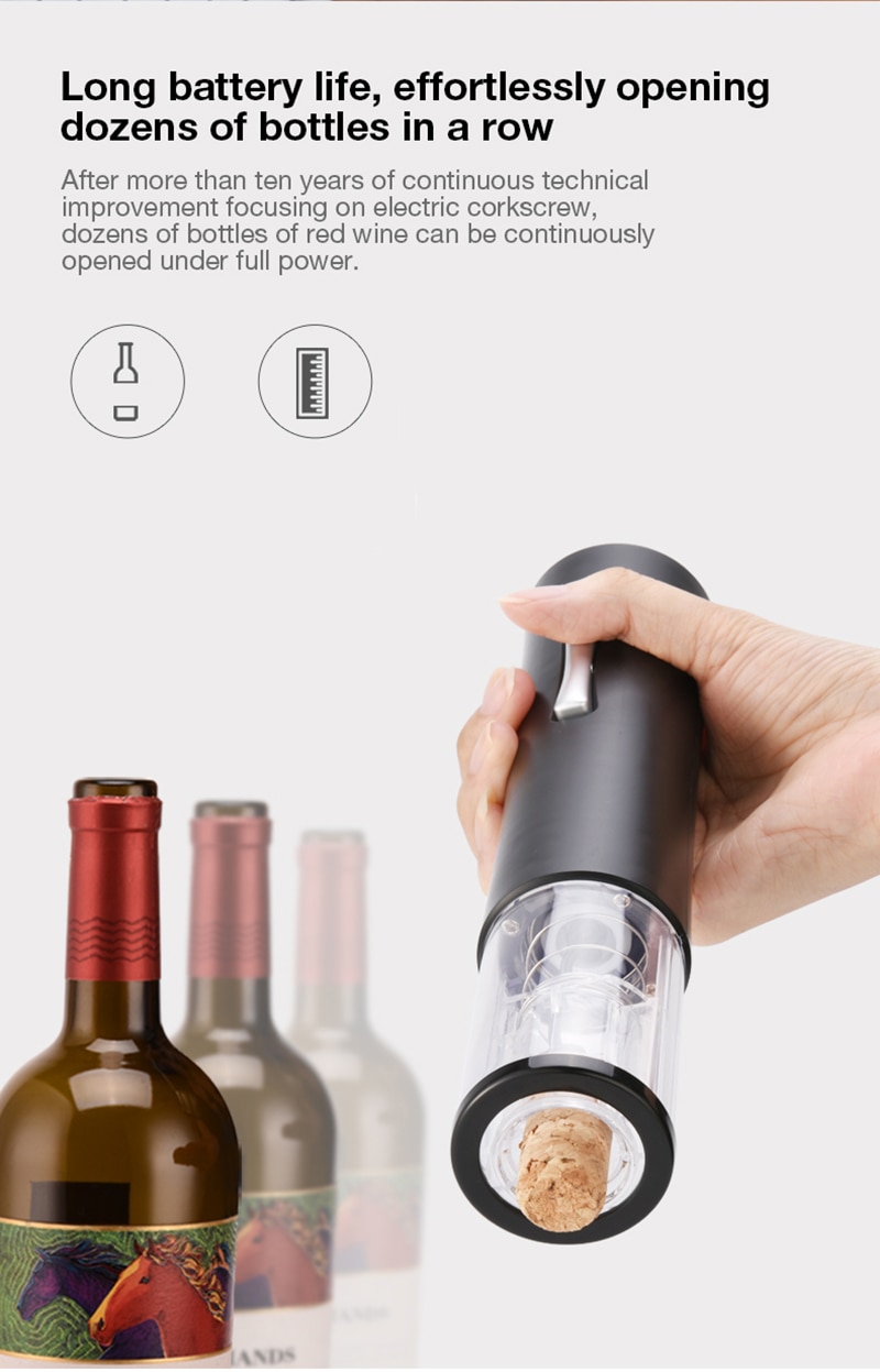 Automatic Bottle Opener for Red Wine Foil Cutter Electric Red Wine Openers Jar Opener Kitchen Accessories Gadgets Bottle Opener