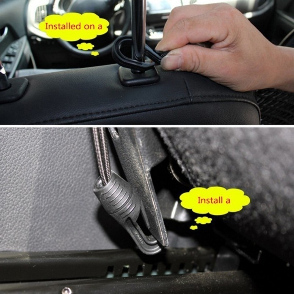 Strong Elastic Car Mesh Net Bag Between Car Organizer Seat Back Storage Bag Luggage Holder Pocket for Car Styling