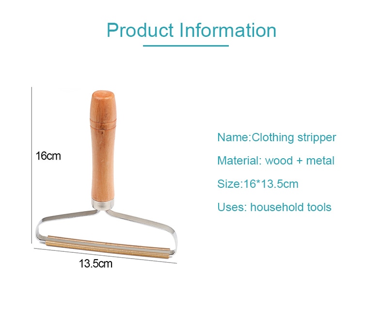 Portable Lint Remover Clothes Fuzz Fabric Shaver Brush Tool Power-Free Fluff Removing Roller for Sweater Woven Coat