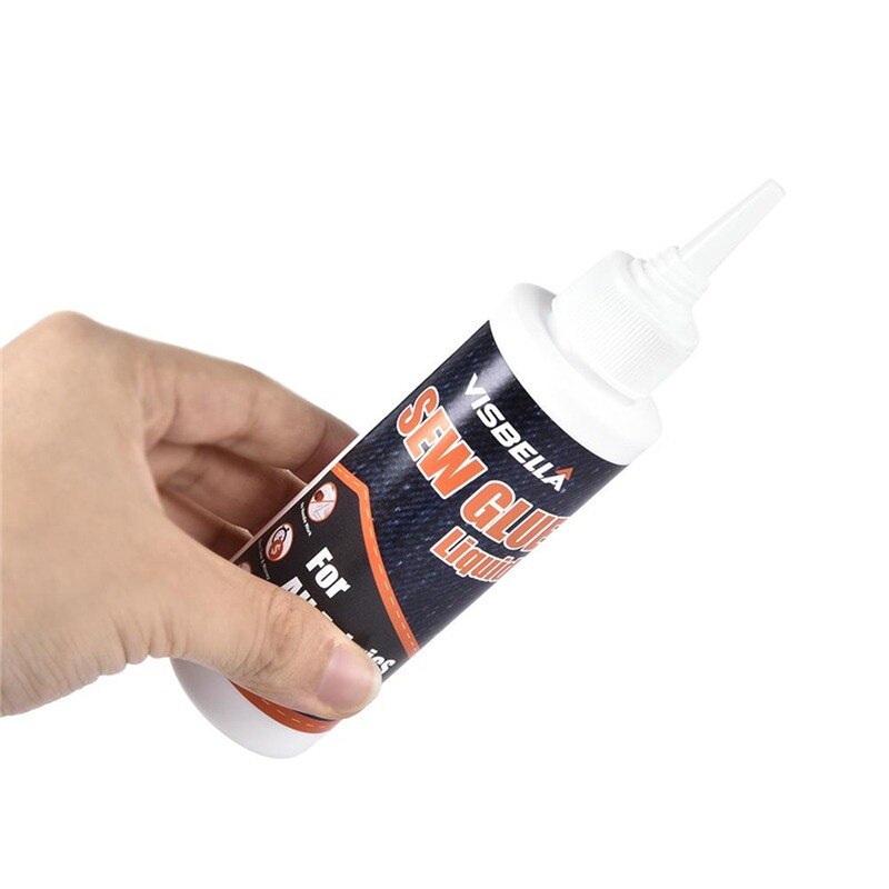 VISBELLA 60ml Sew Glue Liquid Cloth Glue Secure Stitch Suitable For Cloth Sewing Liquid Glue For All Fabrics Repair Hand Tools