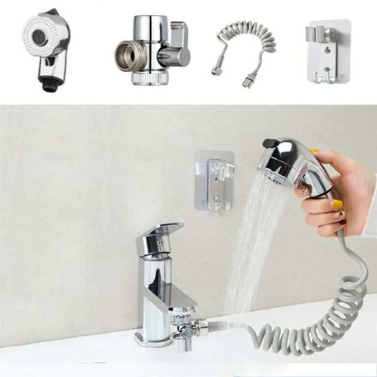 Bathroom Sink Faucet Sprayer Shower Head Attachment Funiyou