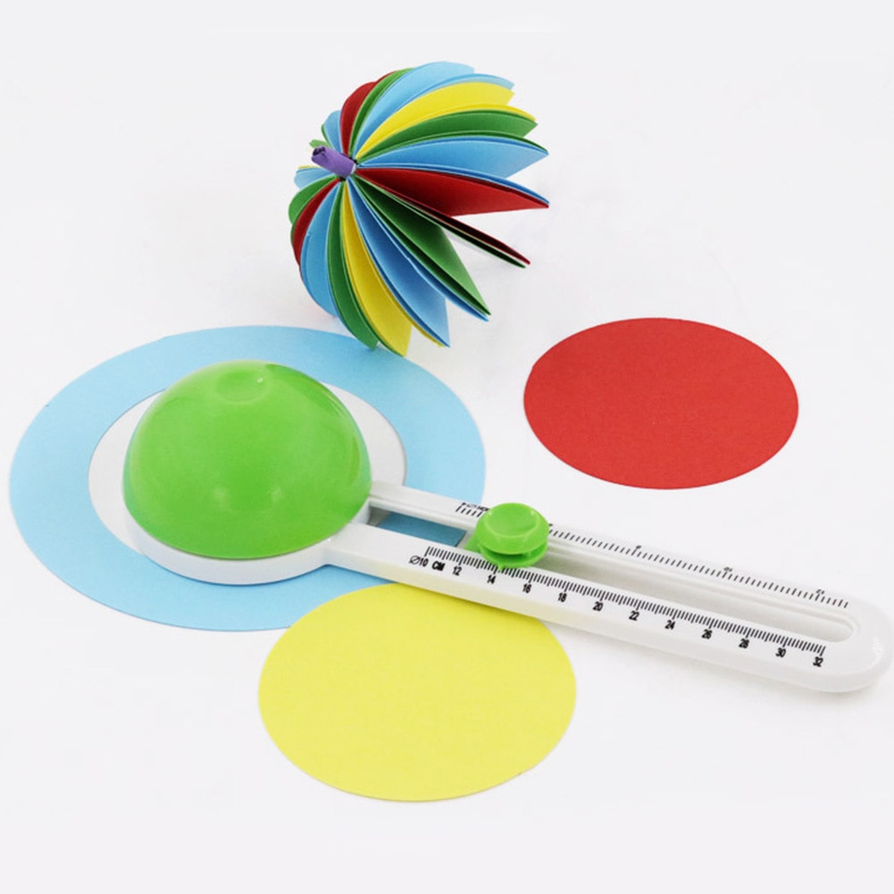 Pictures Patchwork Round Cards Making Hand Tool Paper Knife Scrapbooking Circle Cutter Rotary Art Craft Mini Multi-functional