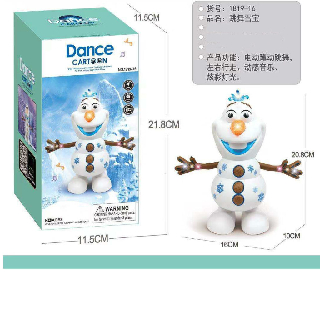 dancing light up olaf