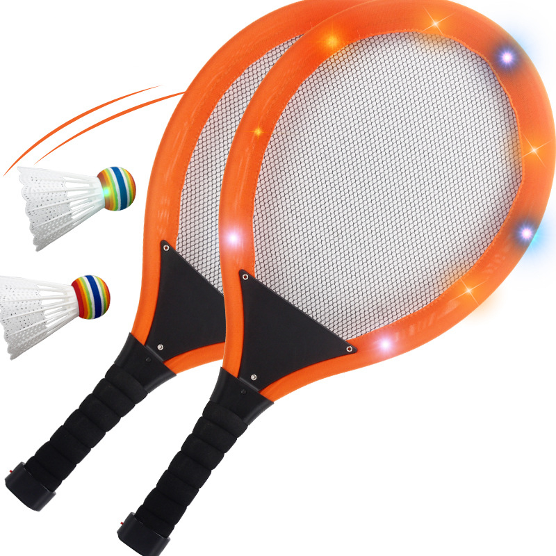 Portable Led Badminton Racket and Shuttlecock for Kids and Adults Funiyou