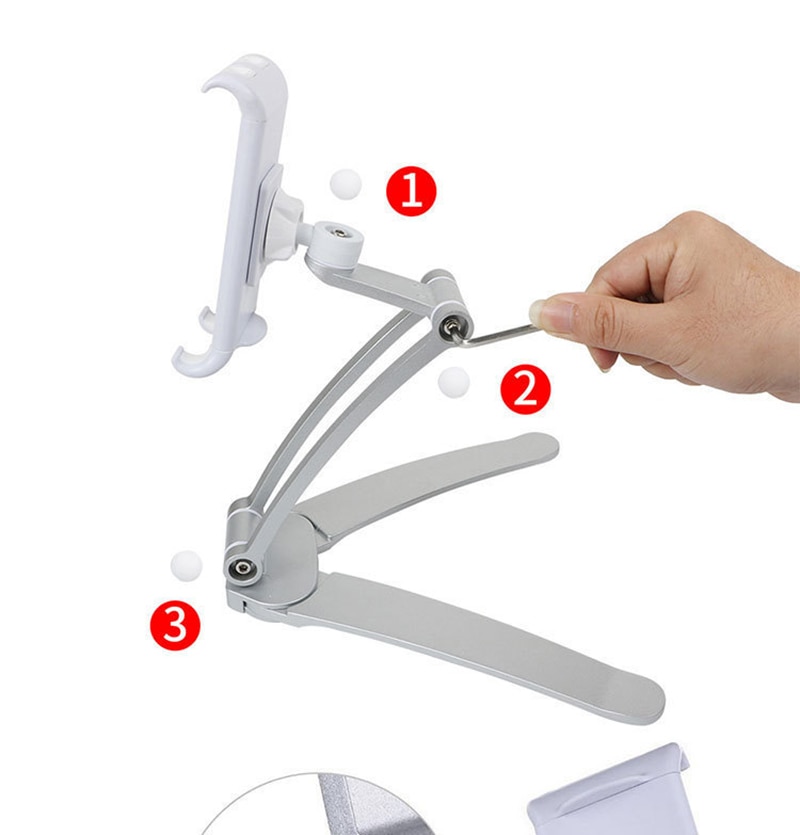 Rotating Portable Monitor Wall Desk Metal Stand Fit For Below 15.6inch monitor Tablet Mobile Phone Holders