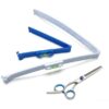 White Blue+Professional Scissors