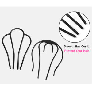 Easy U-shape Hair Bun Maker Comb - Funiyou