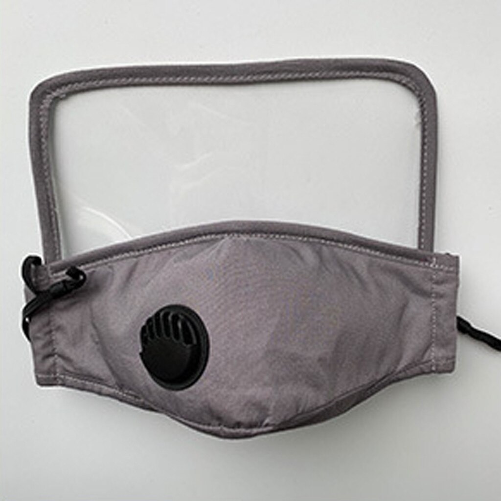 Cotton Maska Outdoor Protective Breathing Valve Facemask With Eyes Shield+2 Filters Pollution Masque Safety Mascarilla Mascarar