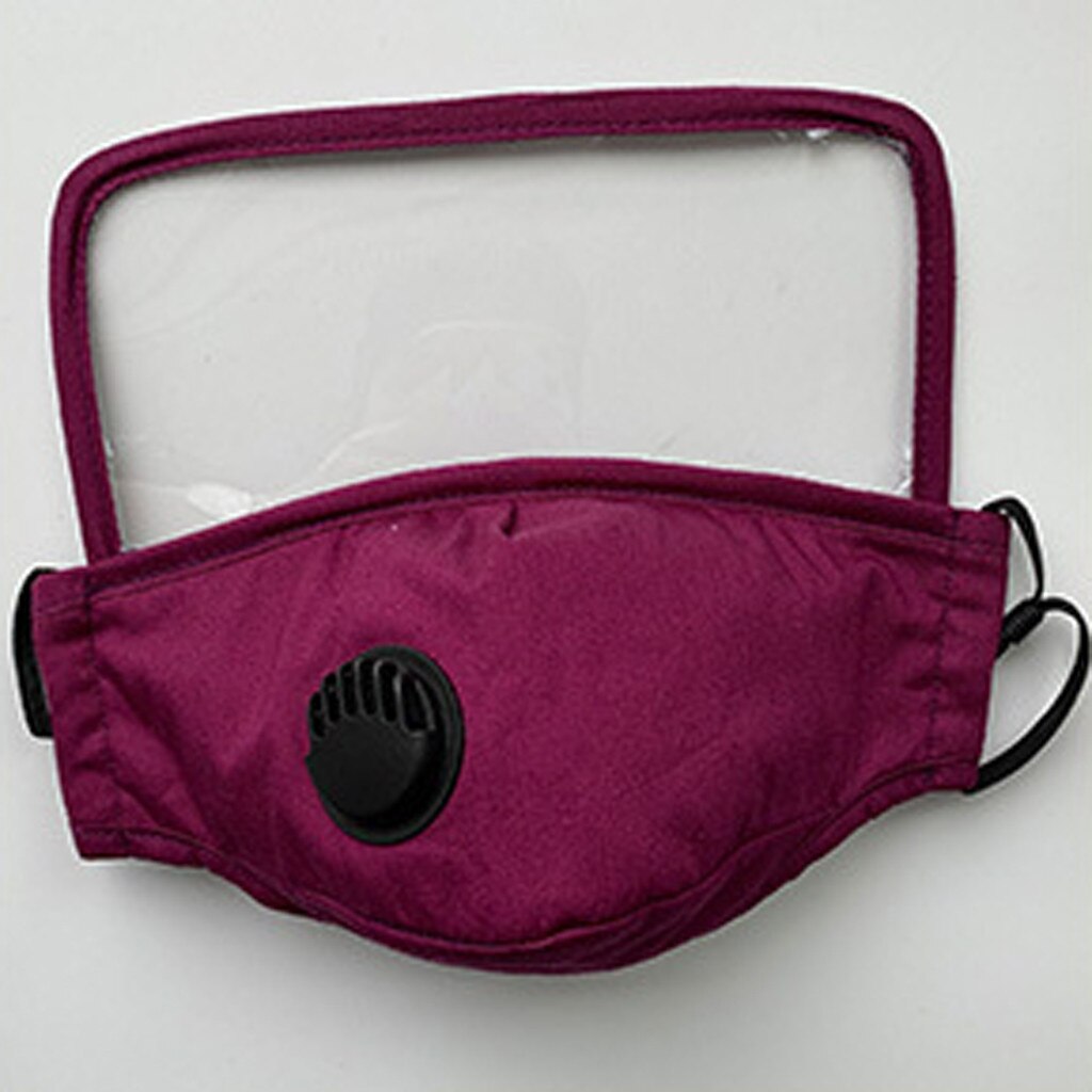 Cotton Maska Outdoor Protective Breathing Valve Facemask With Eyes Shield+2 Filters Pollution Masque Safety Mascarilla Mascarar