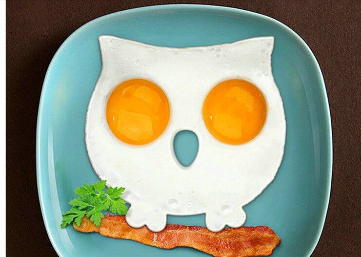 Creative Cartoon Rabbit Owl Skull Egg Mold Silicone Pancakes Omelette Device Egg Tool Kitchen DIY Creative Fried Egg Mold GN