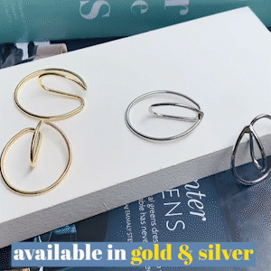 2020 New Luxury Jewelry Hooping Ear Cuff Irregular Curve Clip Hoop Earrings for Women Earcuffs No Piercing