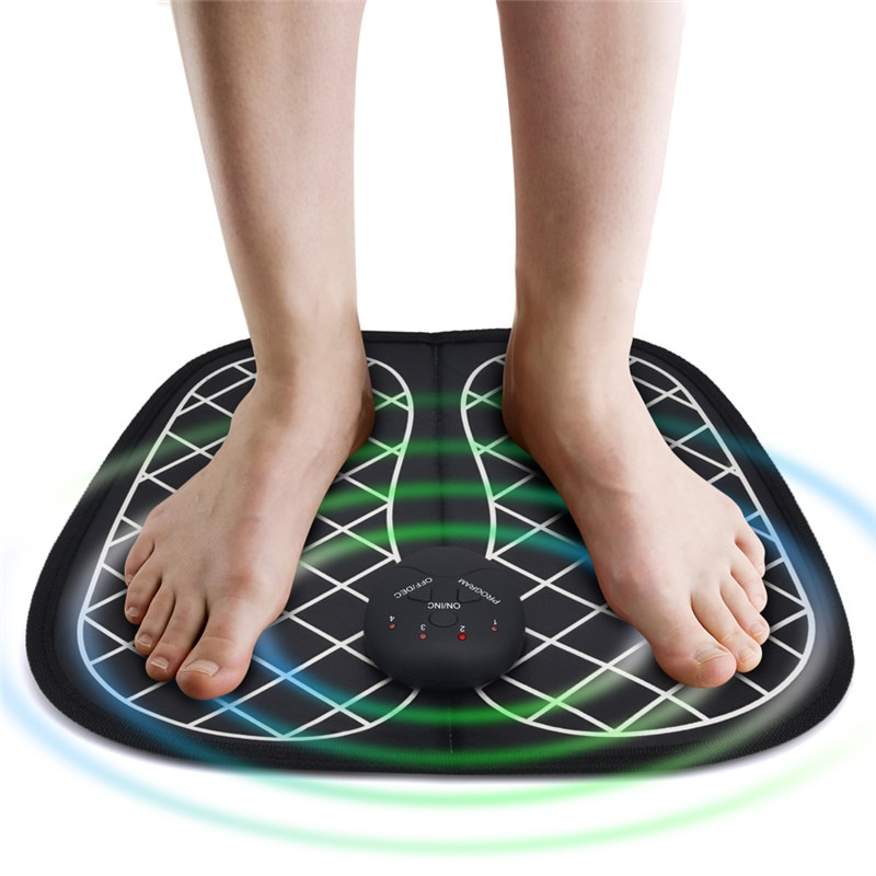 EMS Electric Foot Massager Cushion Feet Muscle Stimulator Foot Massage Mat Improve Blood Circulation Relieve Pain Health Care