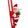 Climbing Santa and Red Ladder