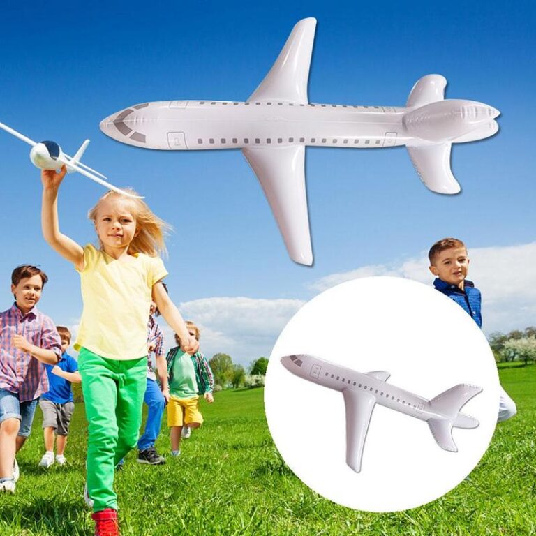 Large Inflatable Airplane Toy (Best Gift For Kids) Funiyou