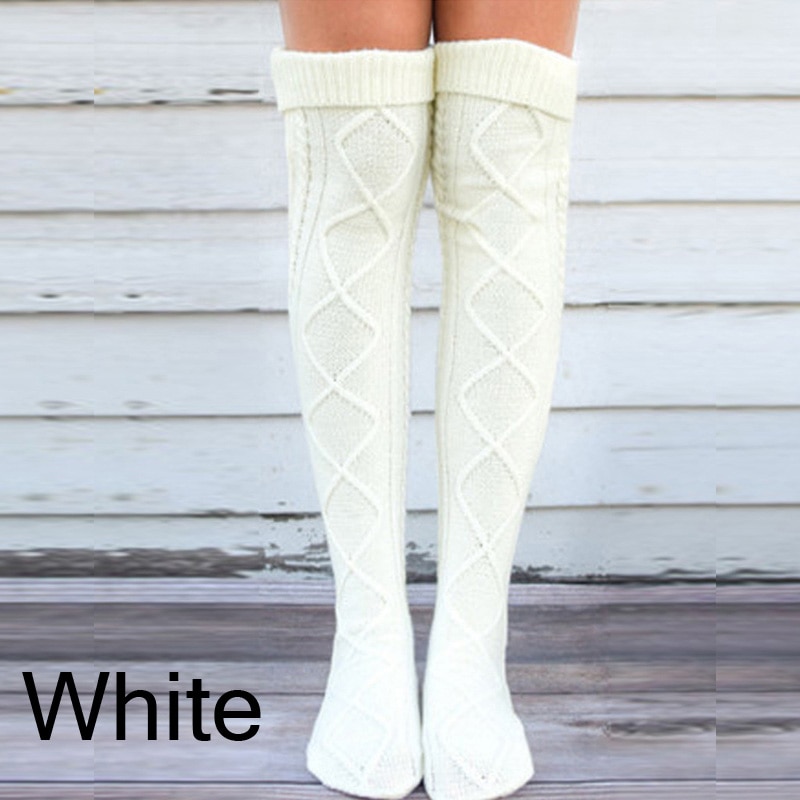 Over The Knee Knit Socks