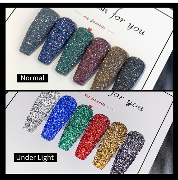 Rushed Diamond Glitter Sparkle Powders Pigment