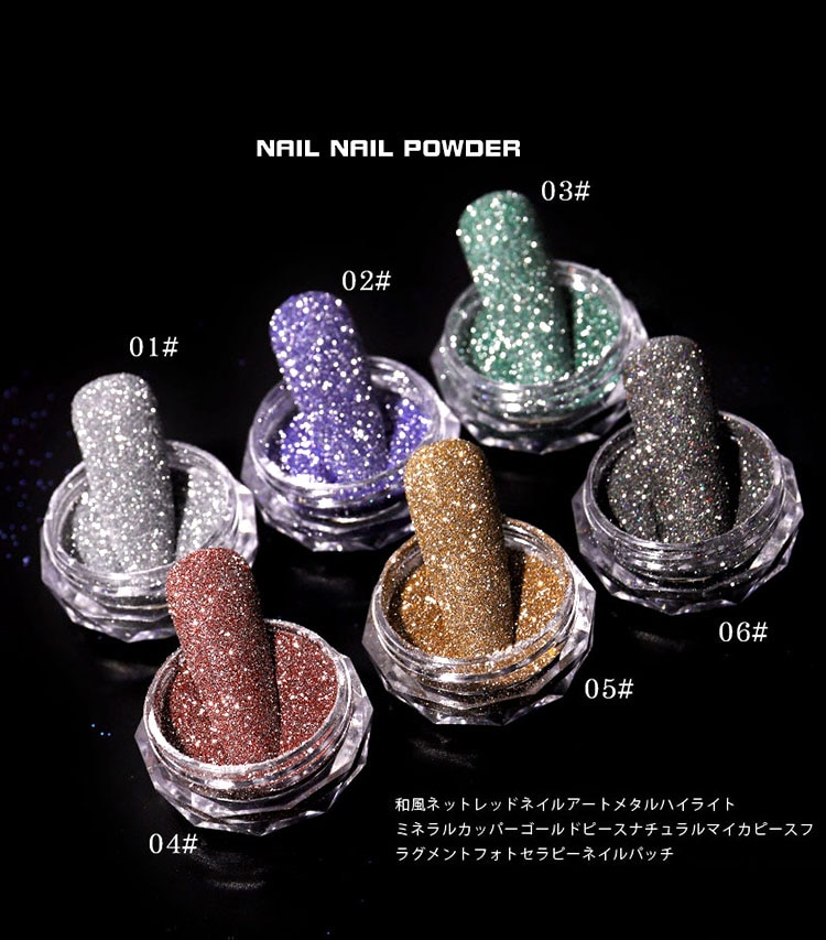 Rushed Diamond Glitter Sparkle Powders Pigment