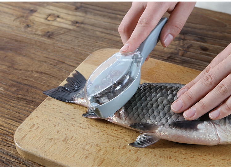 Fish Skin Scraping Scale Peeler